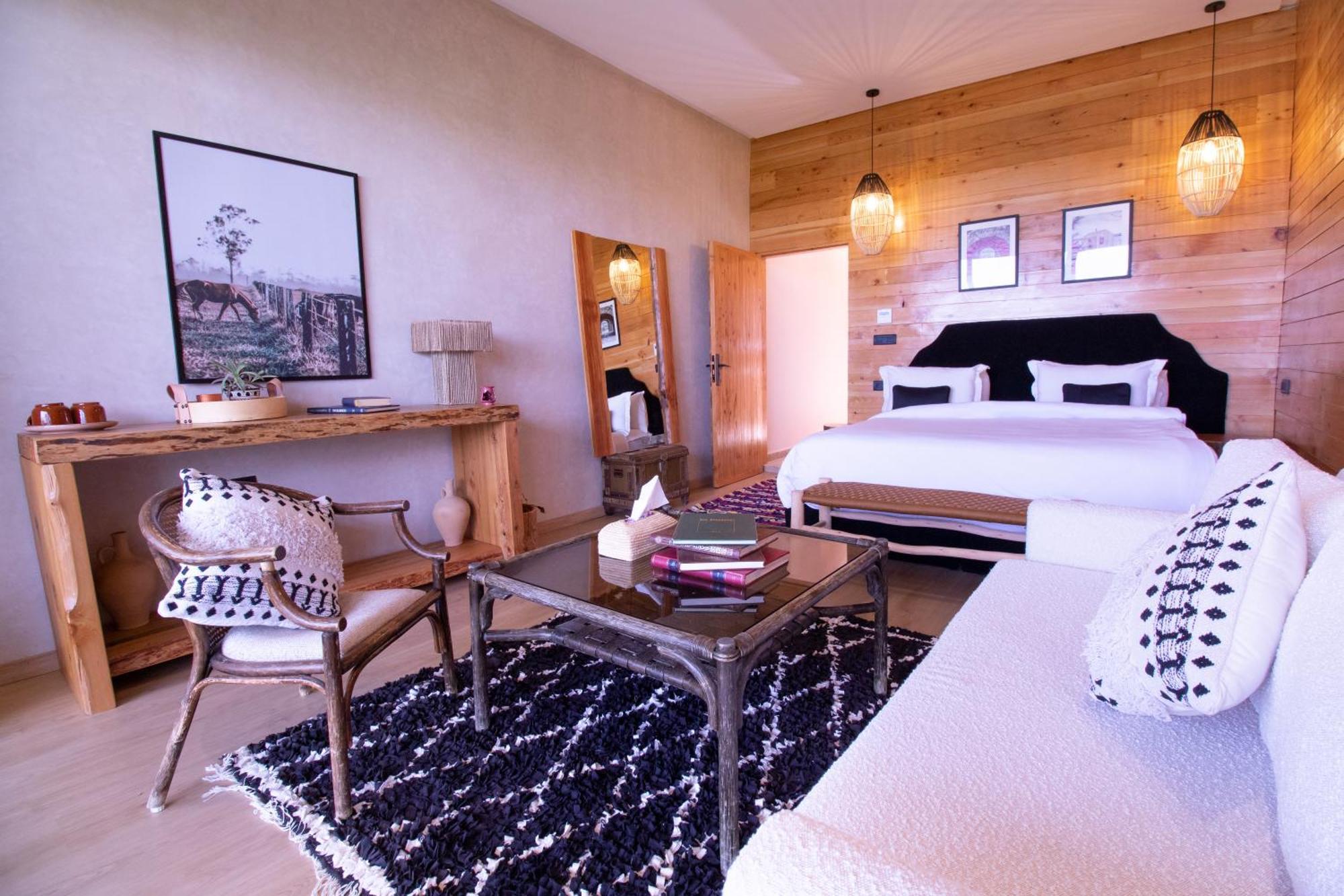 Bio Et Bois -Luxury Bio Farm- Villa Moulay Yacoub Eksteriør bilde